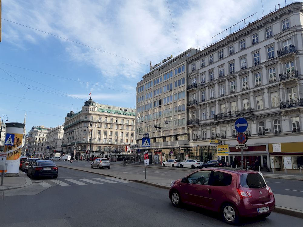 neat streets of Vienna