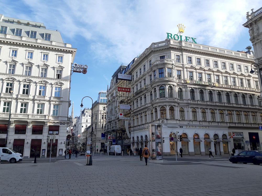 Cleanliness on the streets of Vienna