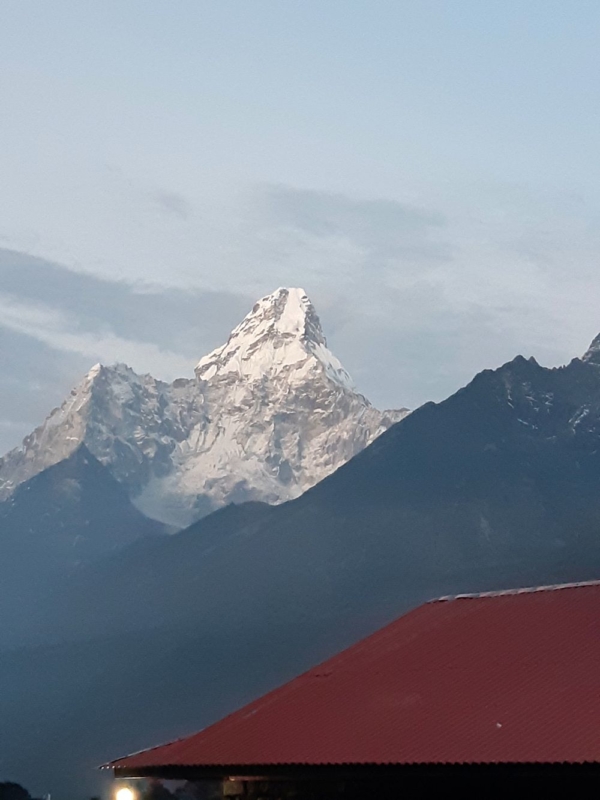 Ama Dablam view from Tengboche
