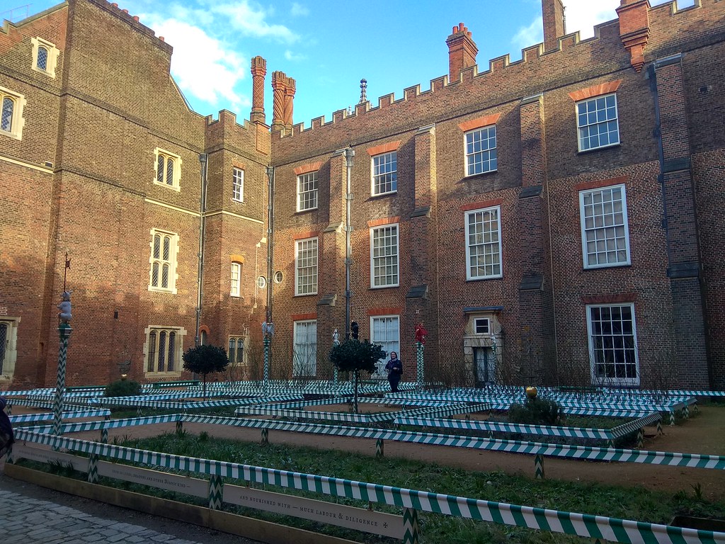 Hampton Court inner yard