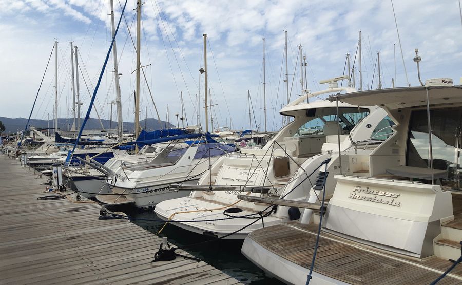 Lathi, pier, yachts Lathi, pier, yachts