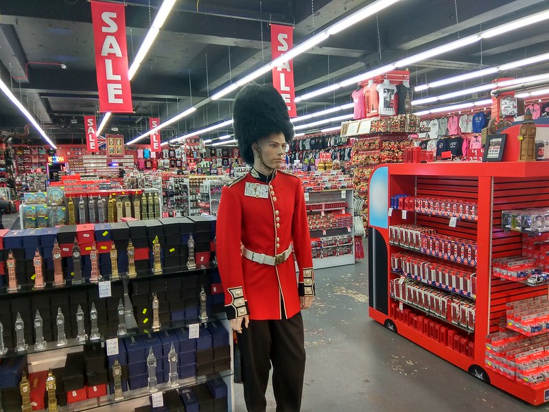 royal guard mannequin