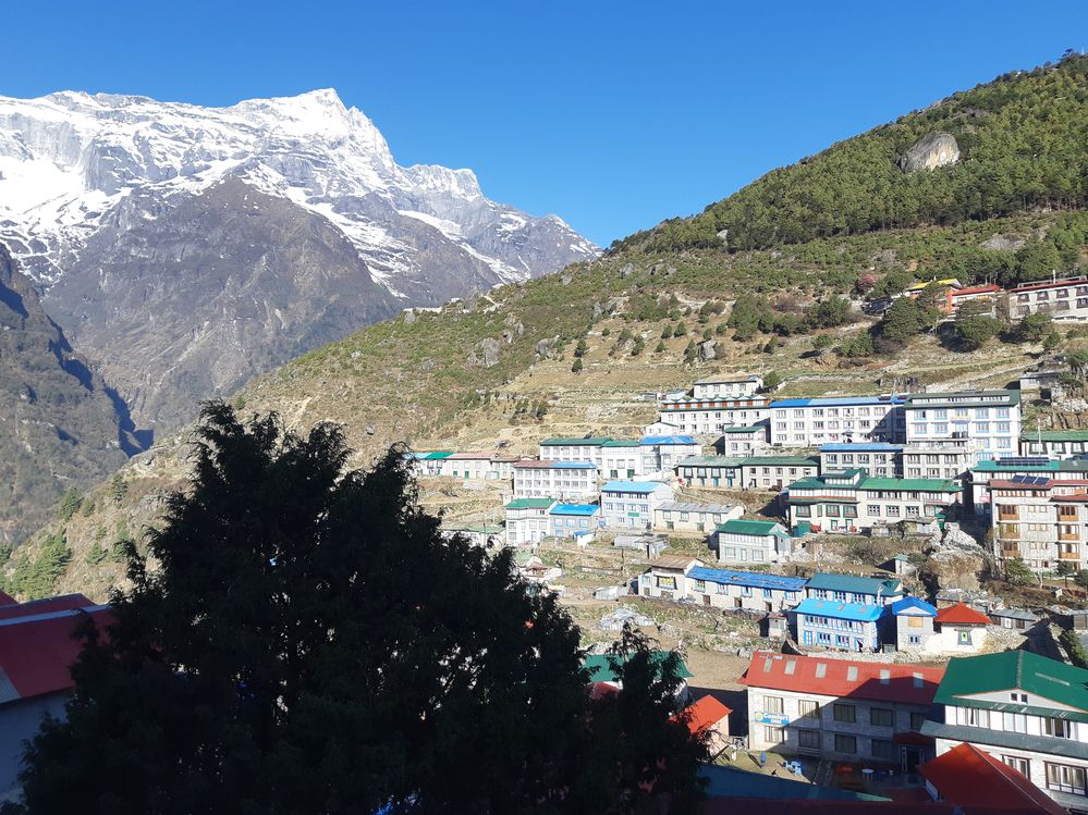 namche bazaar trekking to everest base camp