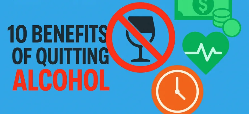 10 Benefits of Quitting Alcohol