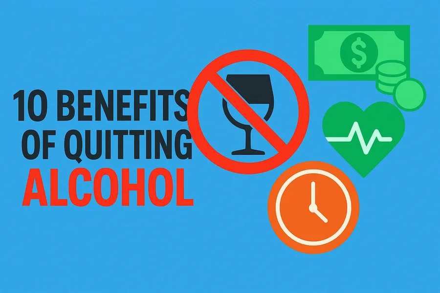 10 Benefits of Quitting Alcohol