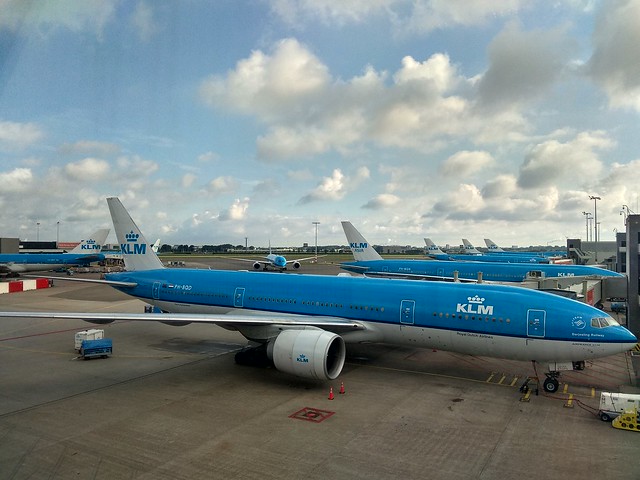 KLM Airlines Amsterdam Schiphol