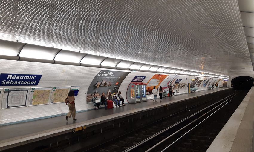 Paris, Sevastopol metro station