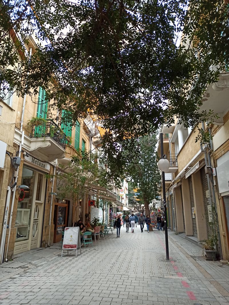 ledra street area in nicosia